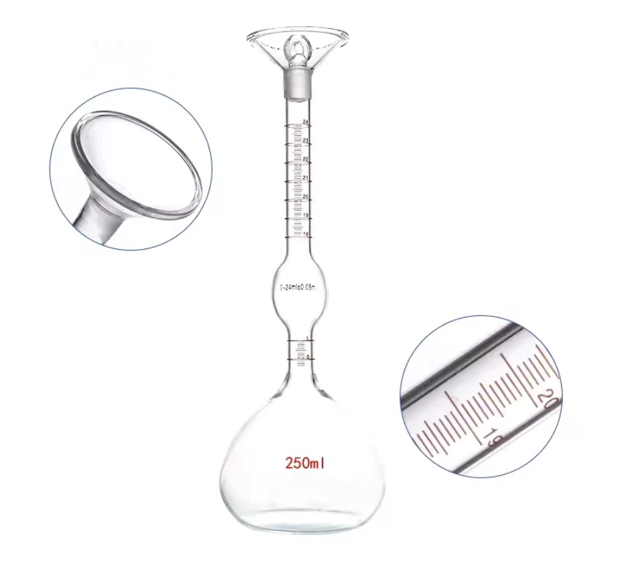 Bình khối lượng riêng xi măng