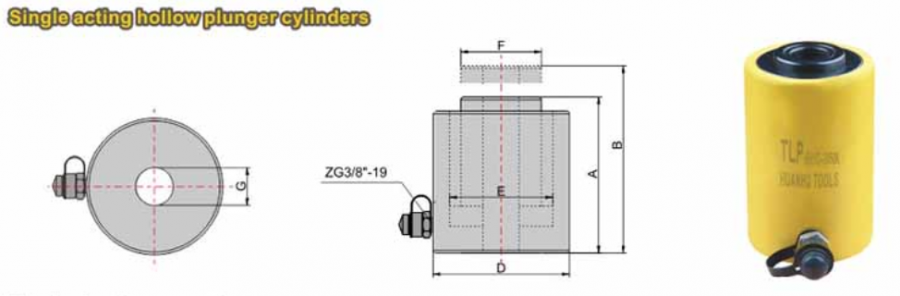 Con đội thuỷ lực rỗng tâm