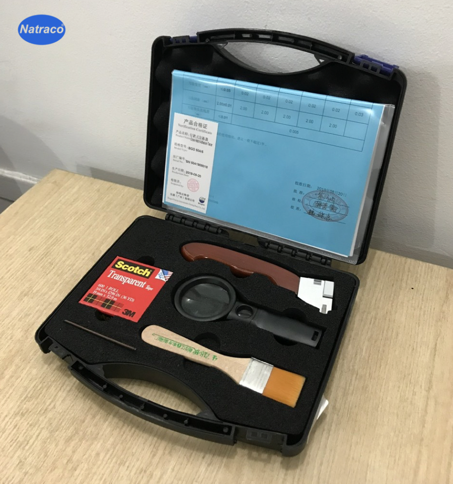 Dao thử độ bám dính màng sơn