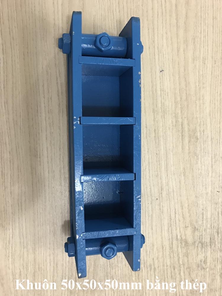 khuôn đúc mẫu vữa 50x50x50 bằng thép