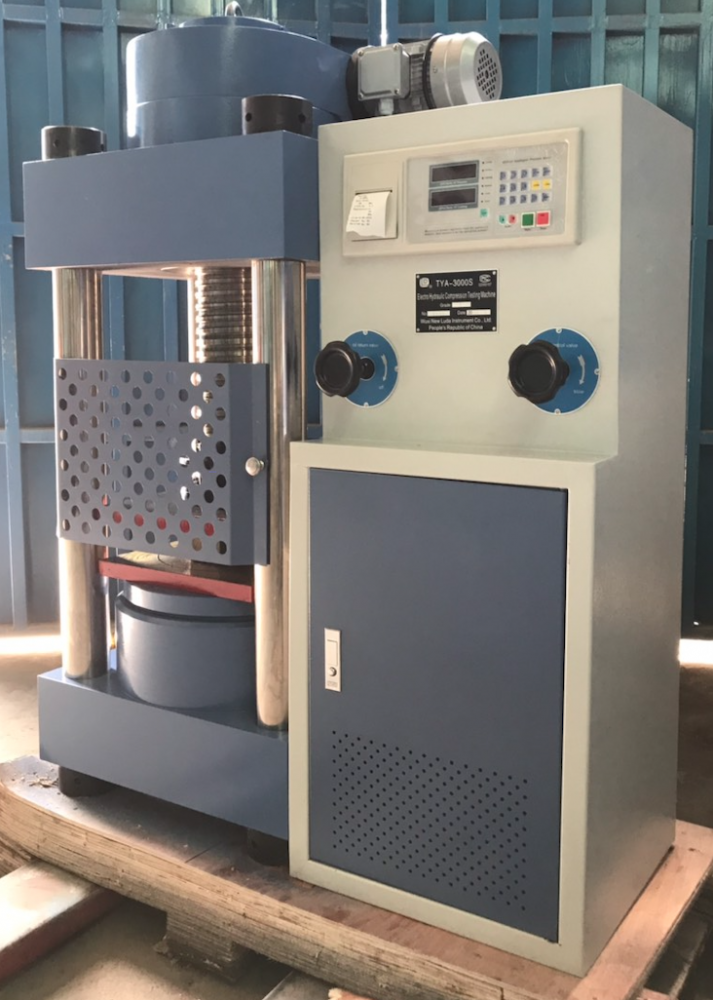 MÁY NÉN BÊ TÔNG 3000KN