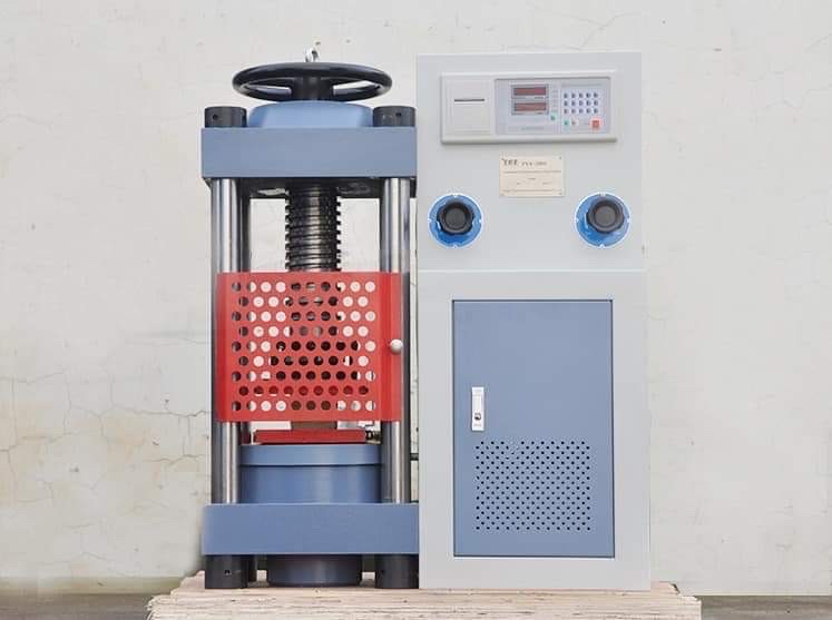 Máy nén bê tông điện tử