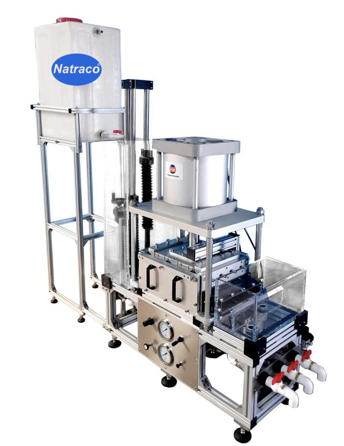 Máy xác định hệ số thấm ngang của vải địa