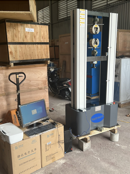 Máy kéo thí nghiệm vải địa