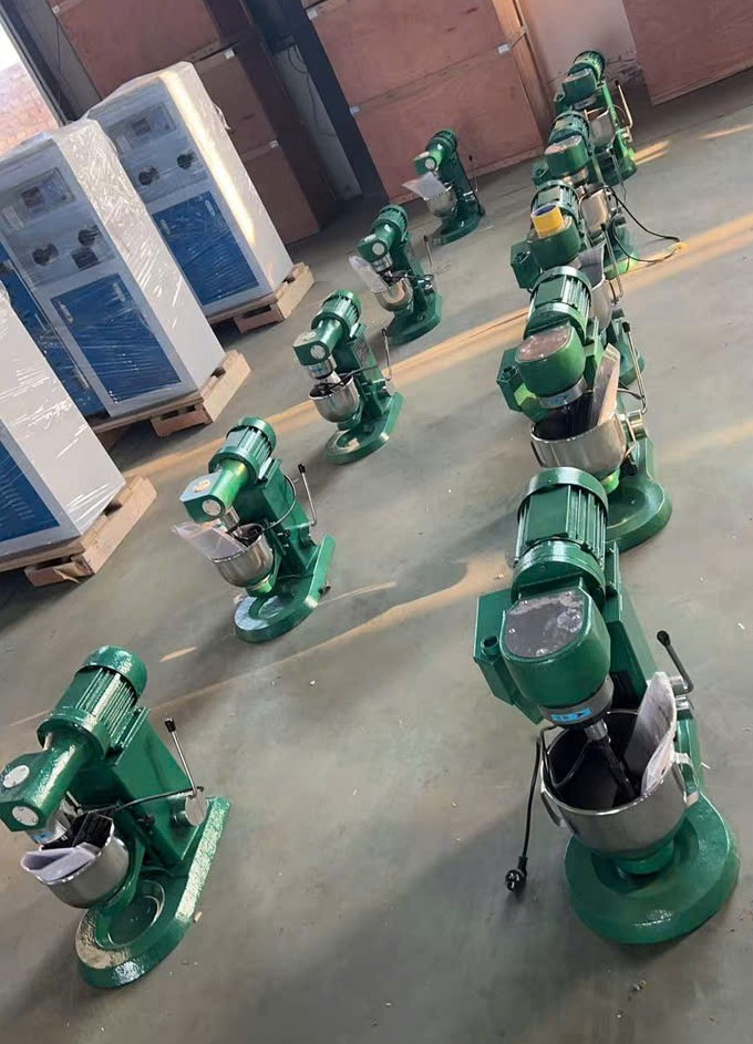 MÁY TRỘN XI MĂNG JJ5 PHÒNG THÍ NGHIỆM