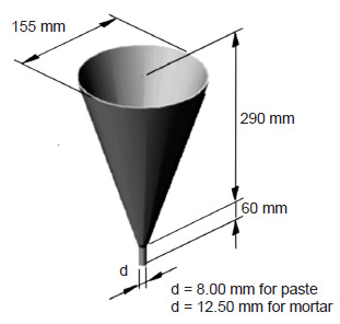 Phễu đo chảy vữa