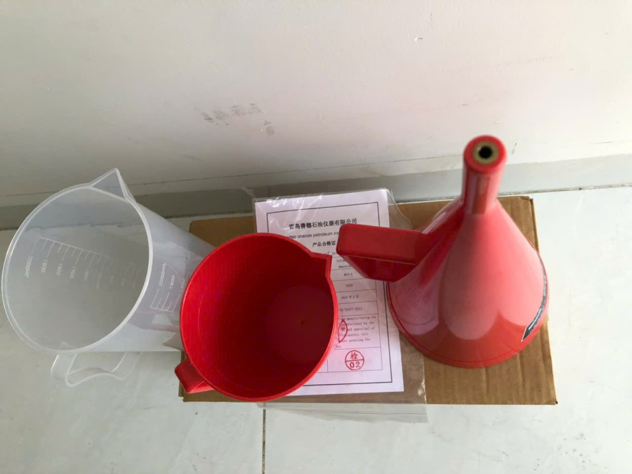 Phễu đo độ nhớt vật liệu lỏng