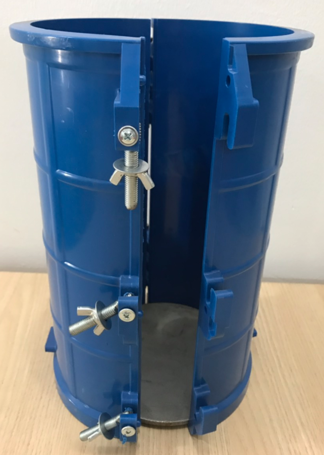 Khuôn đúc mẫu bê tông 150x300 bằng nhựa