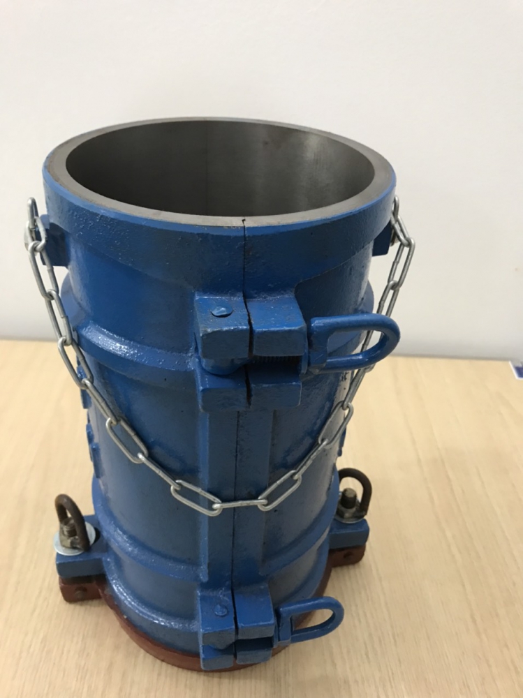 Khuôn đúc mẫu bê tông hình trụ bằng Gang