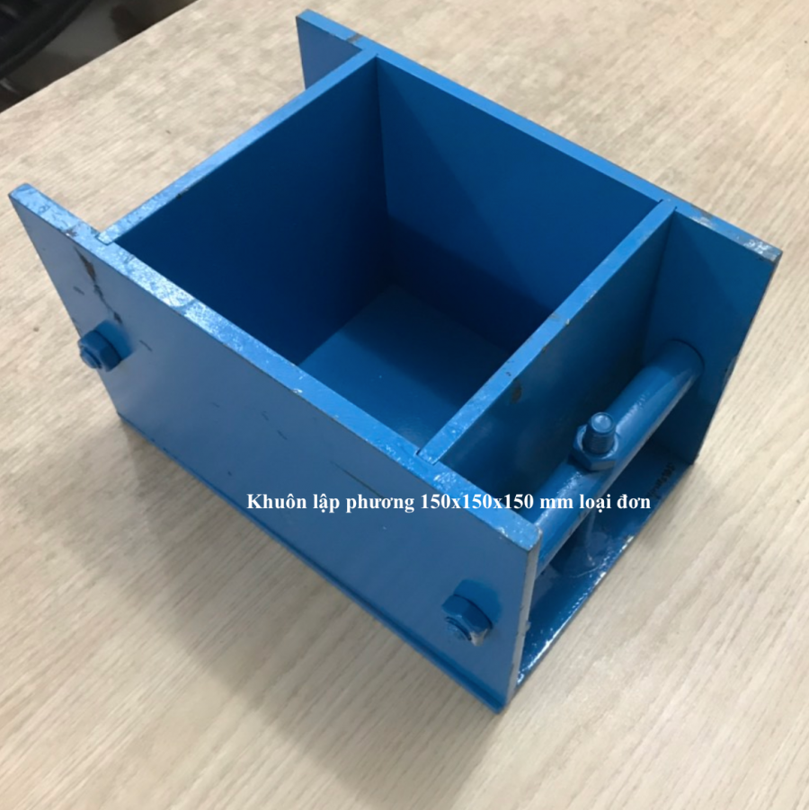 Khuôn đúc mẫu bê tông lập phương 15x15x15 loại đơn