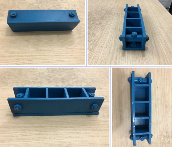 Khuôn đúc mẫu vữa xi măng 50x50x50mm