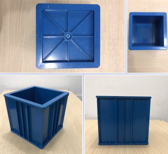 khuôn lấy mẫu bê tông 15x15x15 bằng nhựa