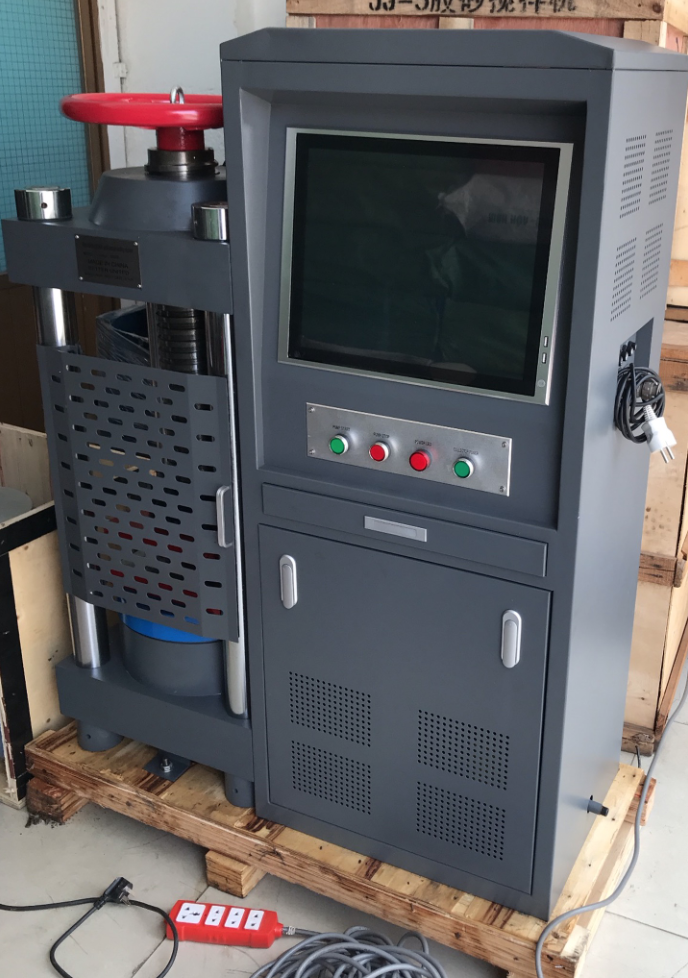 máy nén bê tông 200 tấn tự động