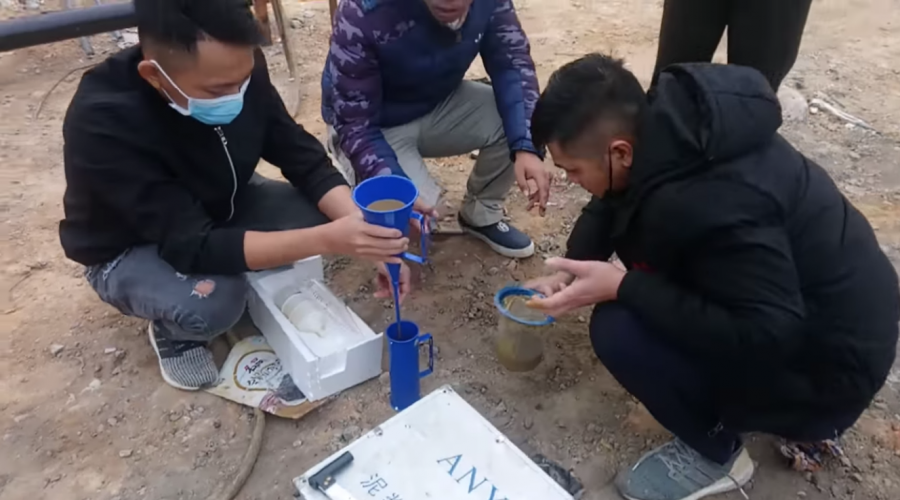 phễu đo độ nhớt của bentonite