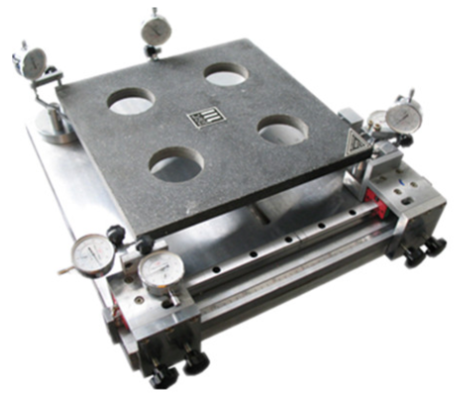 THIẾT BỊ ĐO ĐỘ CONG VÊNH CỦA GẠCH ỐP LÁT được sử dụng để kiểm tra các loại gạch lát tường, kích thước và đặc tính hình dạng sàn, các thông số đo được bao gồm độ thẳng góc ngói, góc thẳng, độ nhám và các chỉ số khác.