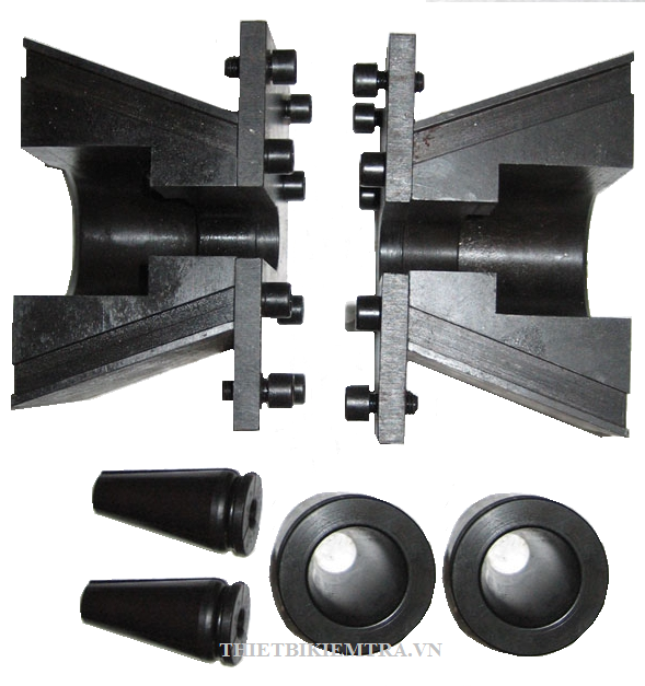 BỘ GÁ KÉO CÁP DỰ ỨNG LỰC, BO GA KEO CAP DU UNG LUC, Bộ gá kéo thí nghiệm cáp, Bộ gá kéo cáp dùng cho máy kéo thép, Bộ nêm kéo cáp, thiết bị thí nghiệm cáp