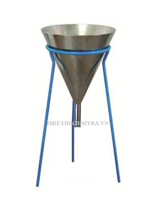 PHỄU ĐO ĐỘ CHẢY VỮA XI MĂNG, PHEU DO DO CHAY CUA VUA XI MANG, PHỄU XÁC ĐỊNH ĐỘ SỆT CỦA VỮA, pheu do dong chay cua vua, Phễu đo linh động của vữa, Bán phễu đo chảy vữa tại tp HCM, PHỄU ĐO CHẢY VỮA TIÊU CHUẨN ASTM C939-2010