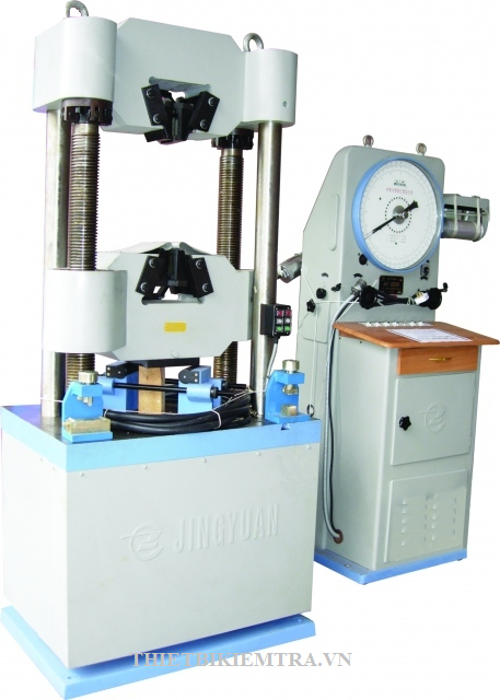 MÁY KÉO THÉP THÍ NGHIỆM - 100 TẤN - JINGYUAN, MÁY KÉO THÉP 1000KN, MAY KEO THEP 1000KN, MAY KEO THEP 100 TAN, MÁY KÉO THÉP THÍ NGHIỆM, GIÁ MÁY KÉO THÉP