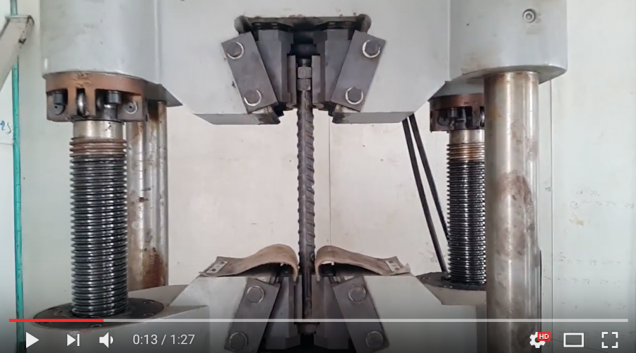 thí nghiệm kéo thép