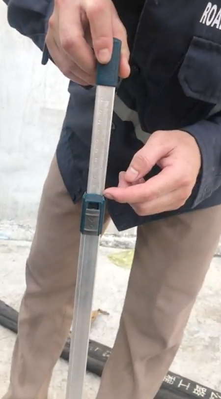 thước 3m đo độ bằng phẳng mặt đường